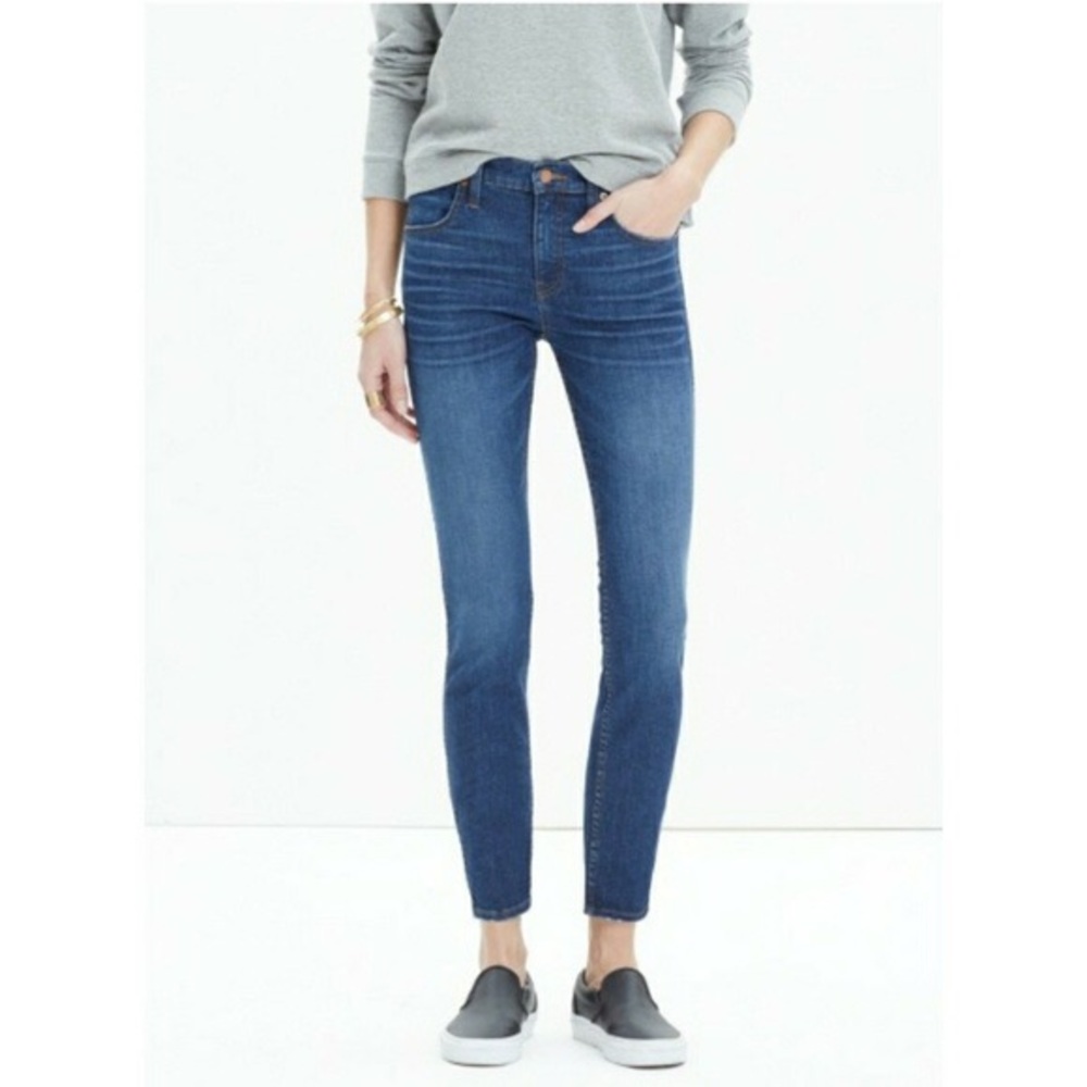 Madewell 9” High Riser Skinny Crop